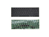 Клавиатура для ноутбука Apple MacBook PRO A1706, RU, вертикальный Enter, черная