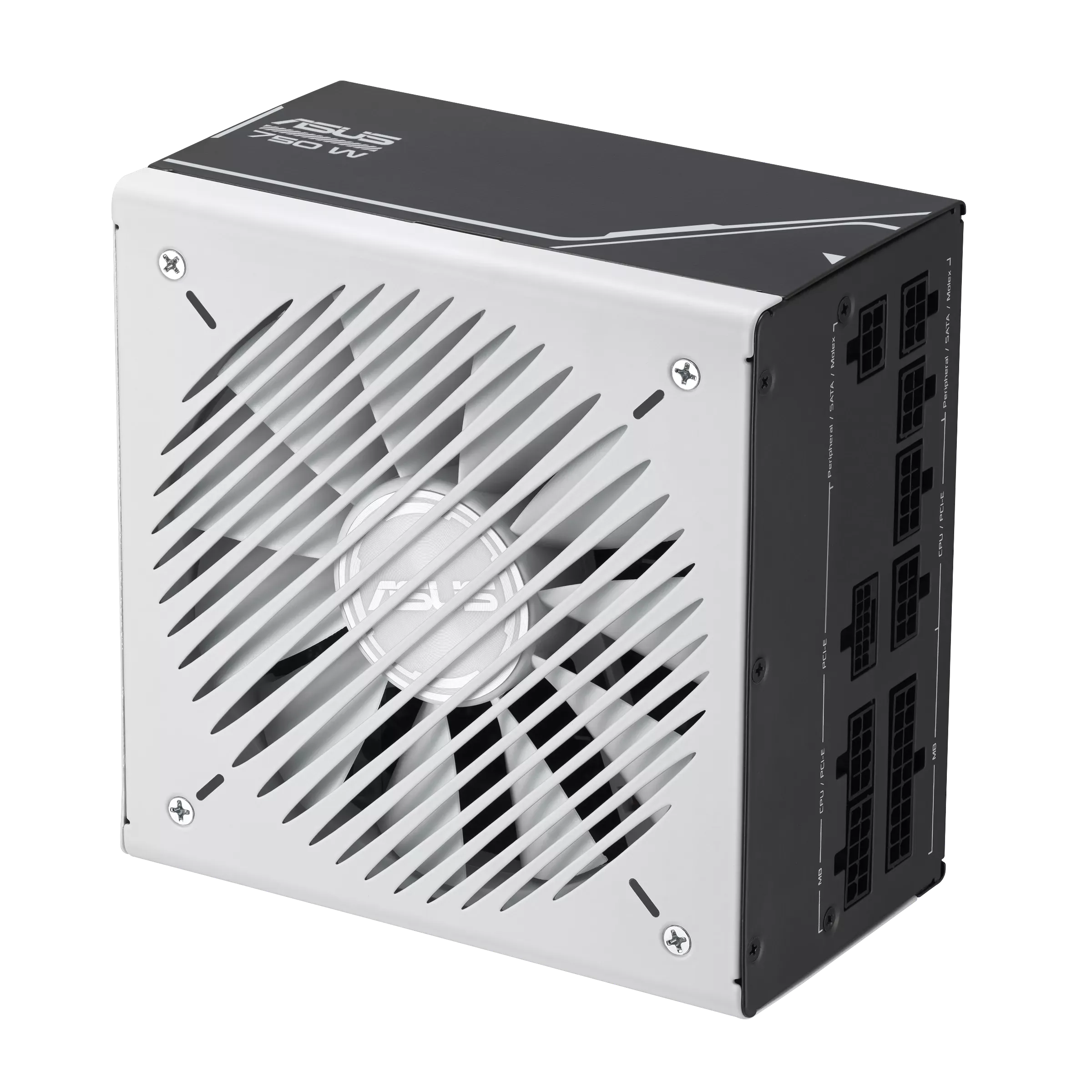 Блок питания Asus AP-750G [750 Вт, 80 PLUS Gold, 5x SATA, 3x 6+2 pin, 1x 16 pin (12VHPWR) PCIe, 2x 4+4 pin CPU, ATX]