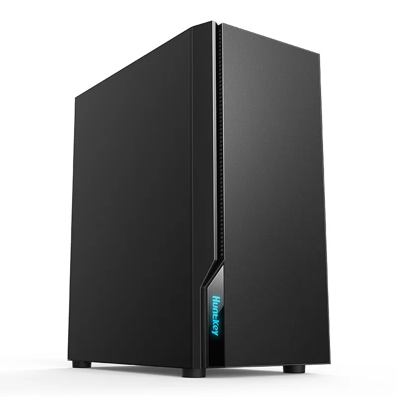 Корпус HuntKey BU530 [Midi Tower, без вентиляторов, черный]