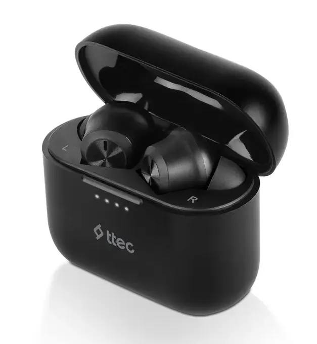 ttec AirBeat Play Gaming True Wireless Headsets (2KM135S), Черный
