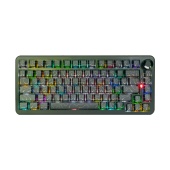 Клавиатура Ajazz AK820 Max Ultra [механическая, проводная + беспроводная, RGB подсветка, Magnetic Switch, черная]