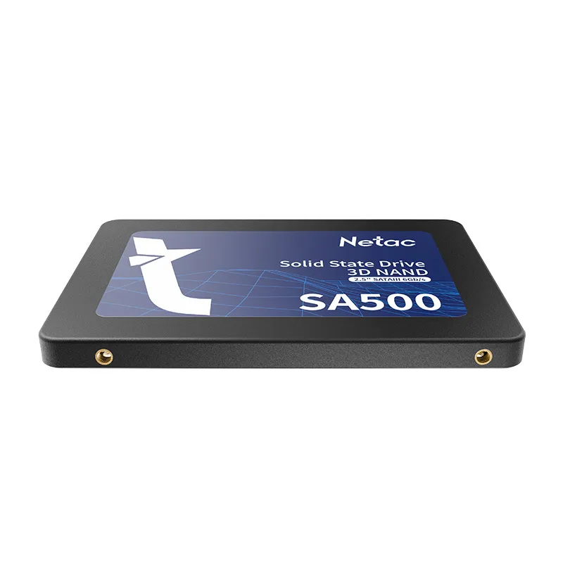 SSD накопитель Netac SA500 (NT01SA500-512-S3X) [512 ГБ, 2.5" SATA III, чтение: 520 МБ/с, запись: 450 МБ/с, TLC]
