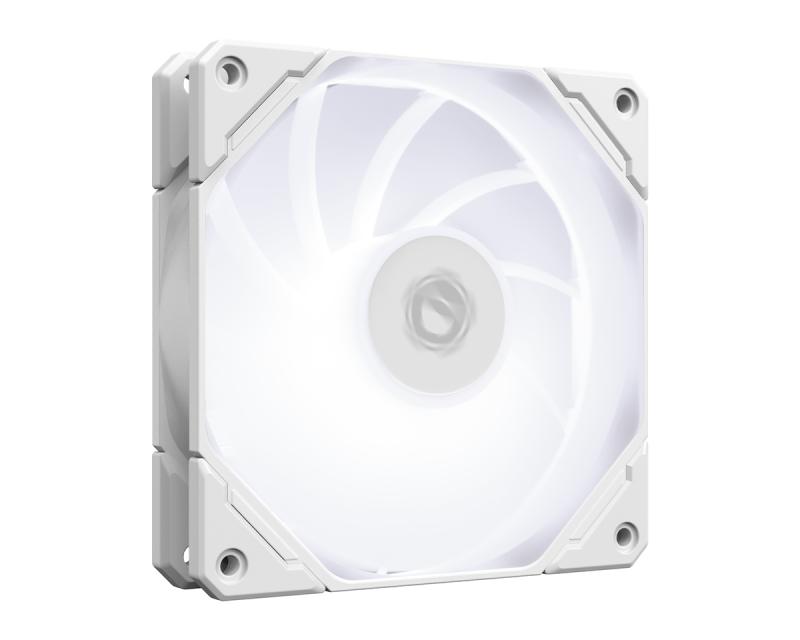 Вентилятор для корпуса ID-Cooling TF Series (TF-12025-SW) [120 x 120 мм, 1800 об/мин, 76.16 CFM, 35.2 дБ, PWM]