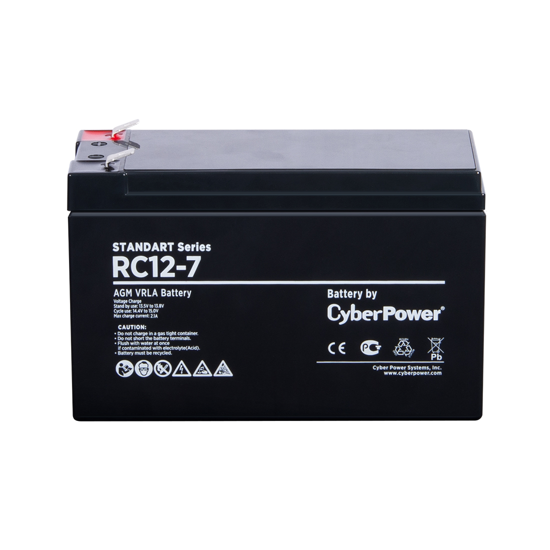 Аккумуляторная батарея CyberPower RC12-7 12В 7 Ач
