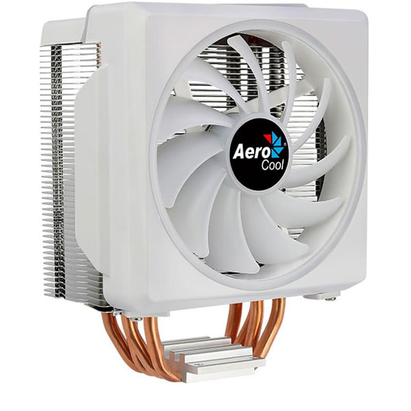 Система охлаждения AeroCool Cylon 4F WH ARGB PWM 4P [120 мм, 1800 об/мин, 26 дБ, 4 pin]