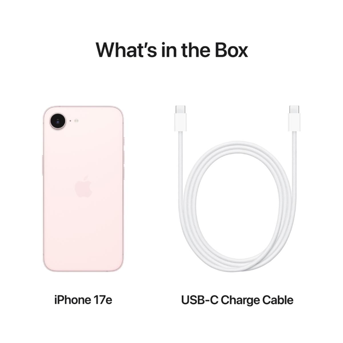 Смартфон Apple iPhone 17e [6.1", 256 ГБ, 8 ГБ, Розовый]