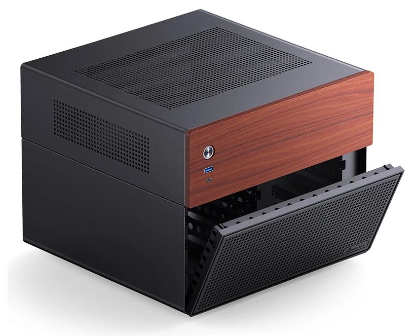 Корпус Jonsbo N4 (N4 Black) [Mini Tower, черный]