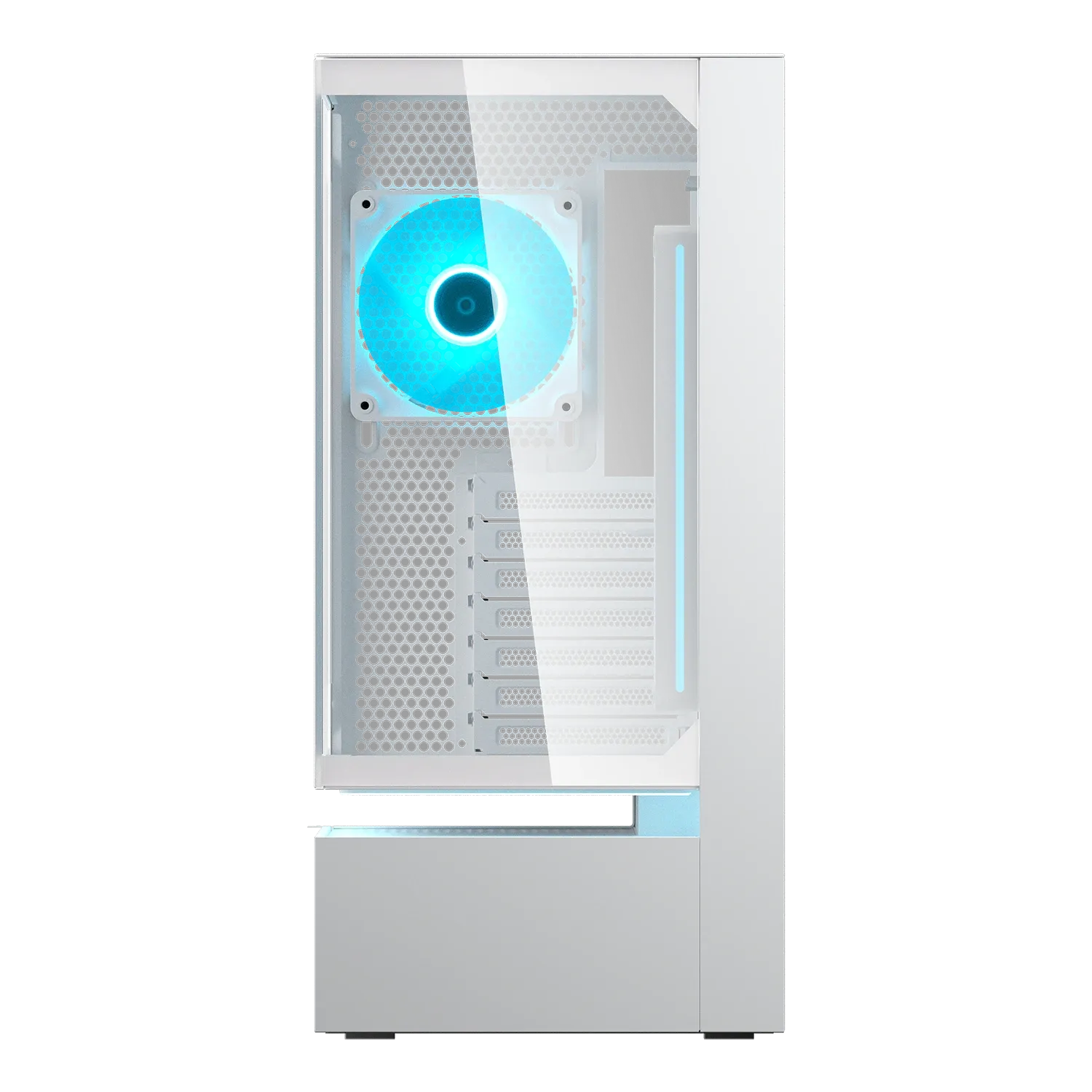 Корпус Cougar CFV235 WH (382DA40.0002) [Midi Tower, 3 x 120 мм ARGB, белый]