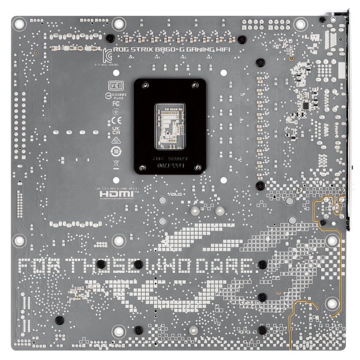 Материнская плата Asus ROG STRIX B860-G GAMING WIFI [LGA 1851, Intel B860, 4xDDR 5, 4xM.2, 1xPCI-E x16, Micro-ATX]