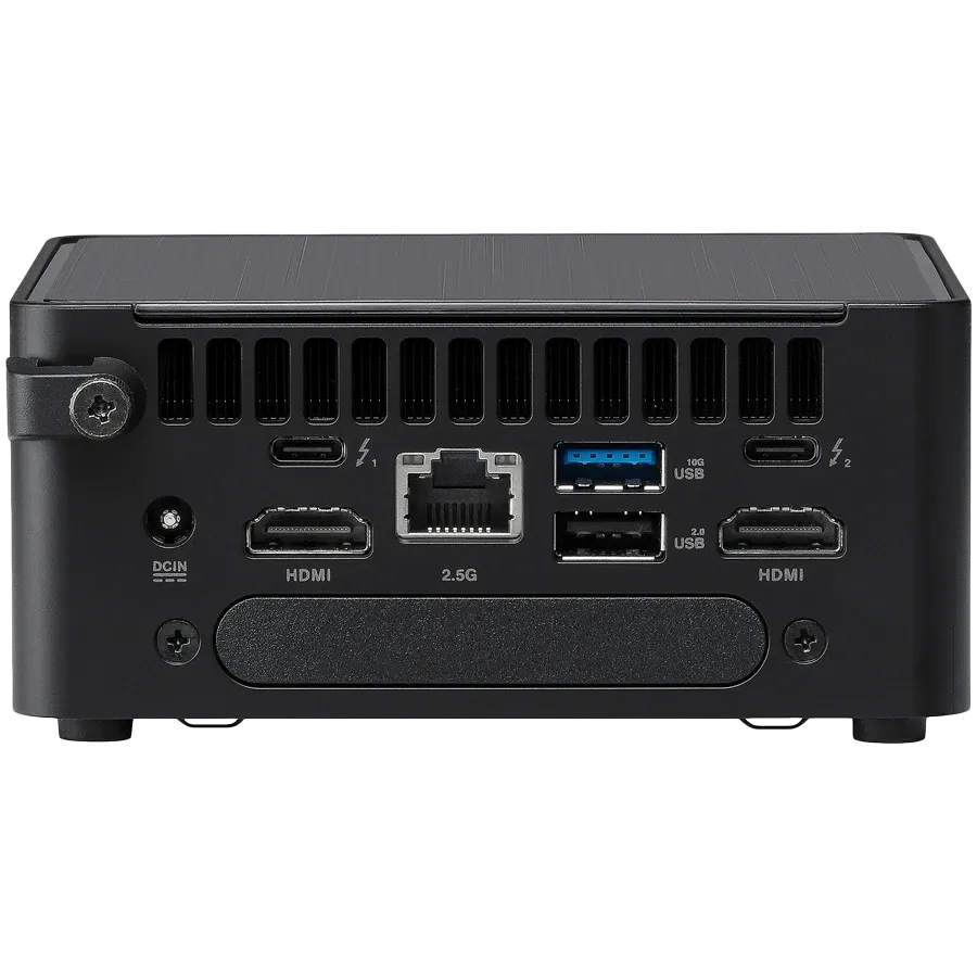 Платформа для сборки ПК (Barebone) Asus NUC 14pro RNUC14RVHI300002I (90AR0072-M00040) [Core 3 100U, нет ОЗУ, DOS]