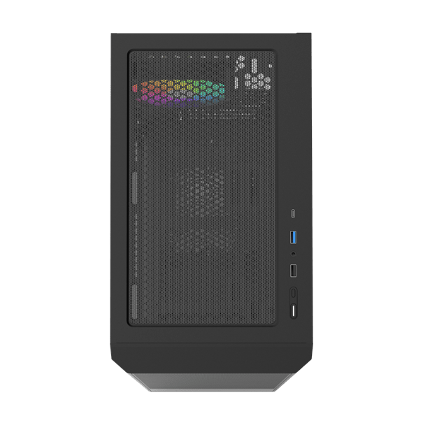 Корпус Montech X2 PLUS (B) [Midi Tower, 1 × 120 мм, 2 × 140 мм, Черный]