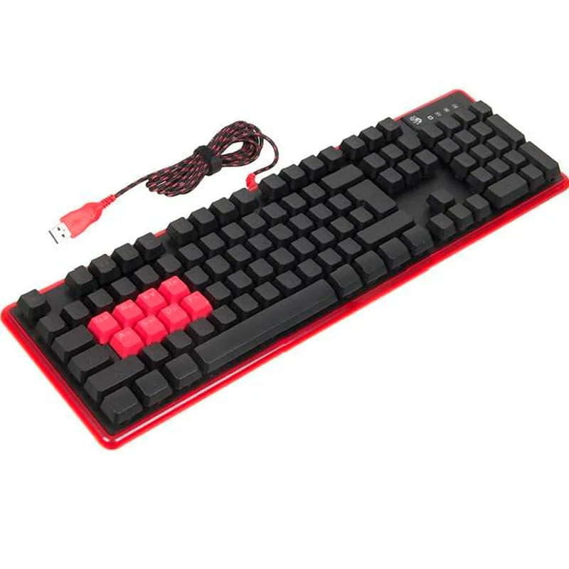 Клавиатура A4Tech Bloody B2278 [Механическая, проводная, клавиш - 104, подсветка, черная]