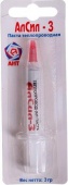 Термопаста  АлСил-3, 3г, шприц heatsink compound, 1.8 Вт/м-К - купить по цене 890 тг. в интернет-магазине Forcecom.kz