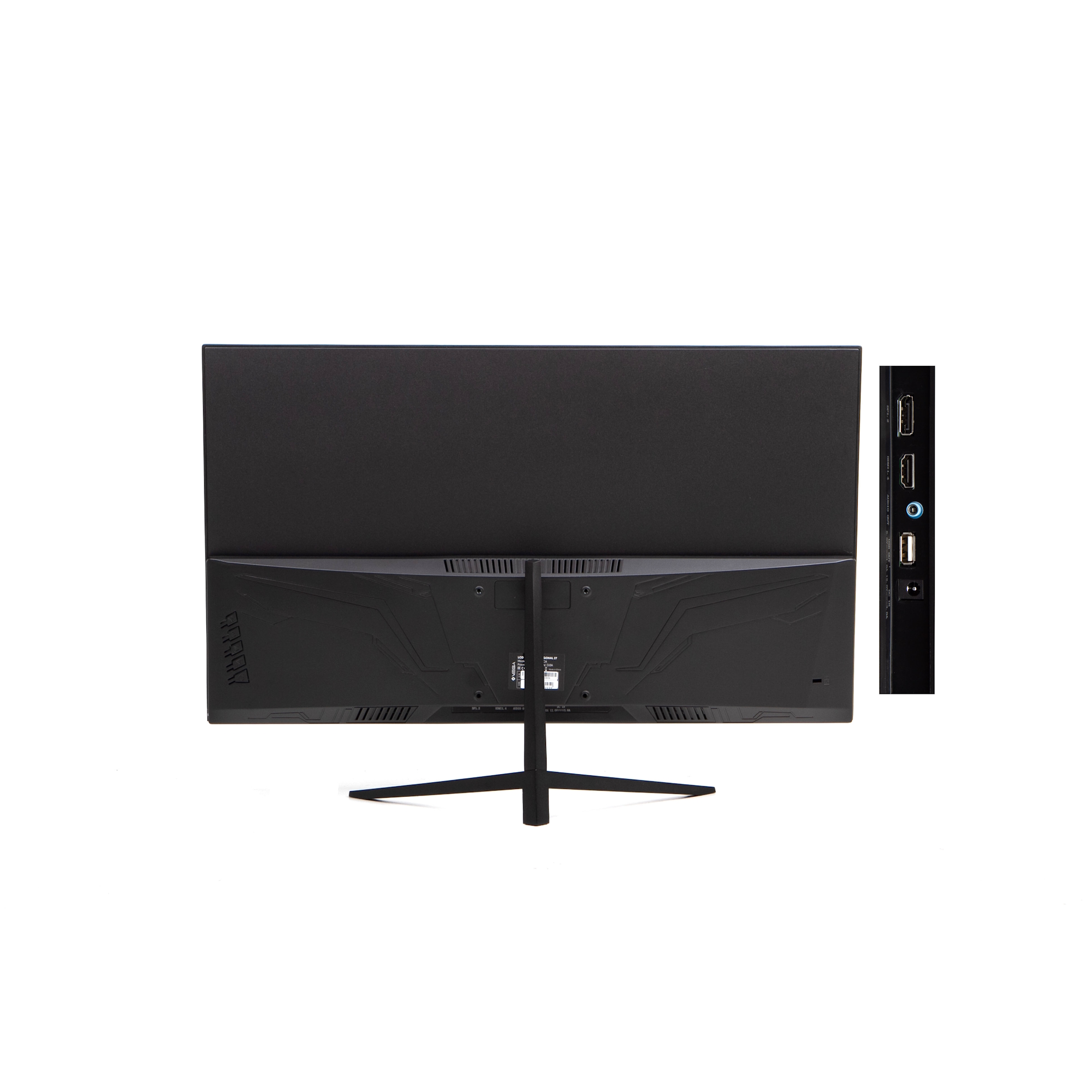 Монитор Vega VHF270-120CA (4870245560036) [27", IPS, 1920x1080, 120 Гц, 2 мс, HDMI, DisplayPort, VGA (D-Sub)]