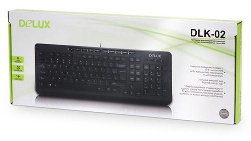 Клавиатура Delux DLK-02UB