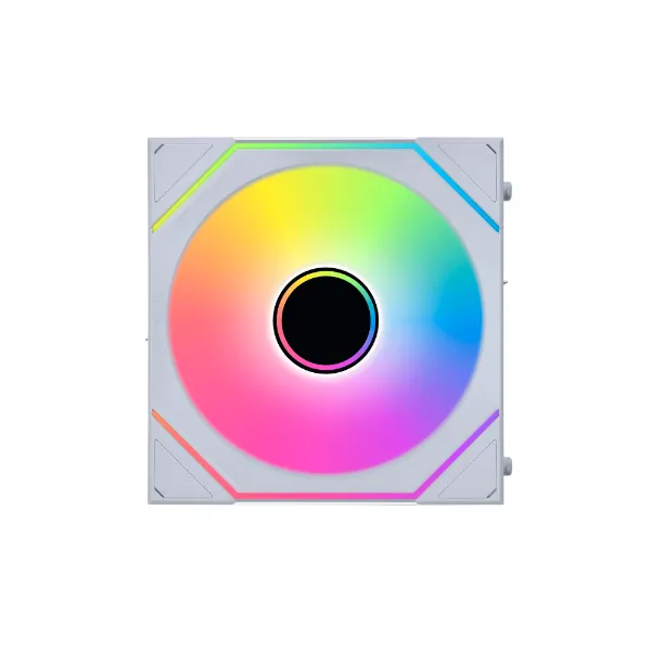 Комплект вентиляторов для корпуса Lian Li UNI FAN SL-INF WIRELESS 120 REV.BLADE 3x120 WHITE [120 мм, 2200 об/мин, 69,7 CFM, 32,2 dBA, PWM]