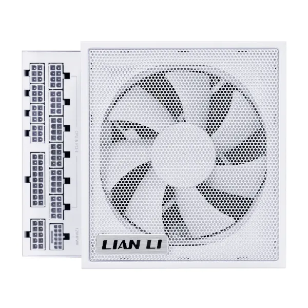 Блок питания Lian Li EG1000 WHITE 1000W (G9P.EG1000.WE00.EU) [1000 Вт, 80 PLUS Platinum, 12x SATA, 1x 6+2 pin PCIe, 1x 4+4 pin CPU, ATX]