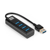 Концентратор USB ExeGate DUB-4TP Hub 4 port, USB 3.0
