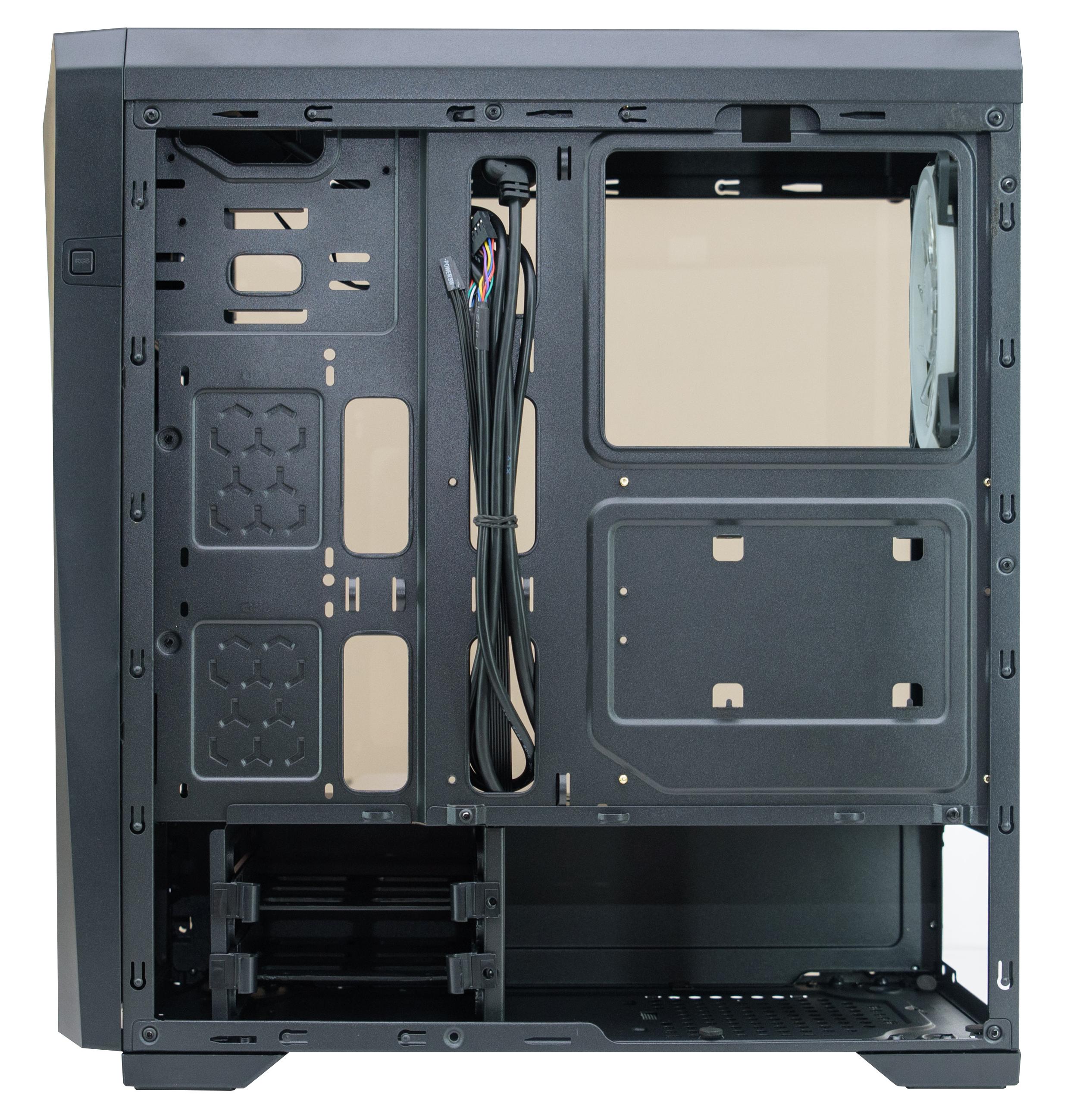 Корпус Wintek Arrow K163 TG [Midi Tower, 1 × 120 мм, Черный]