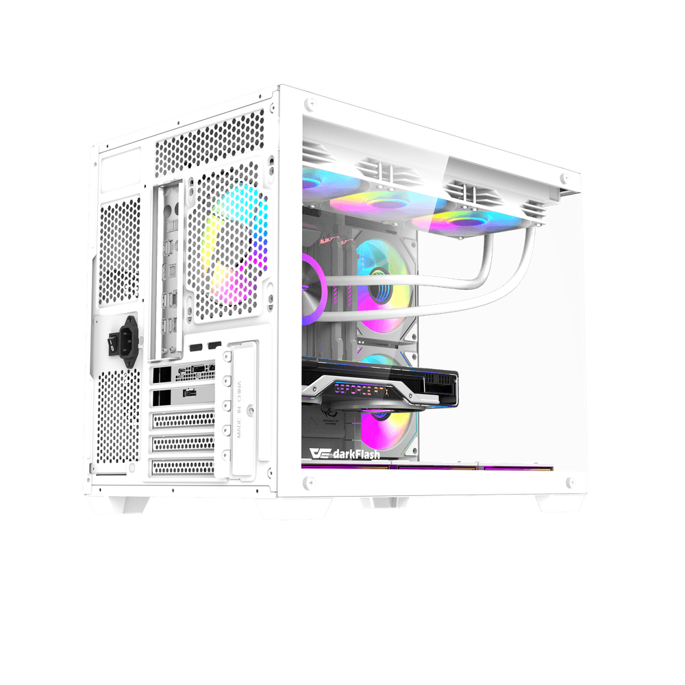 Корпус darkFlash B275 PRO (DF-B275-PRO-WH) [Mini Tower, Белый]