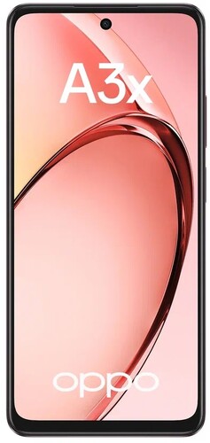 Смартфон OPPO A3x [6.67", 64 ГБ, 4 ГБ, Красный]