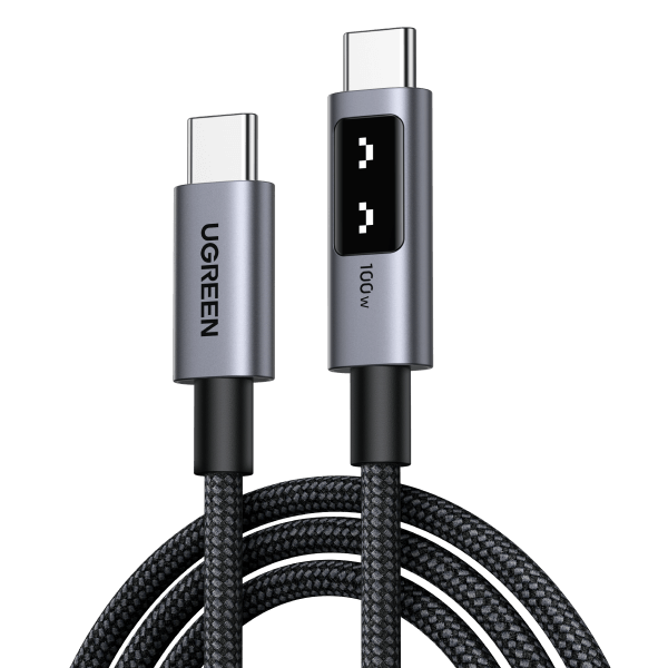Кабель UGREEN L509  Uno USB-C/USB-C PD Fast Charging Cable 5A Max 1m, 35501