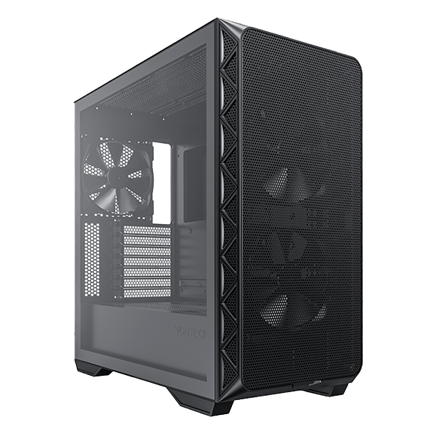 Корпус Montech AIR 903 BASE (B) [Midi Tower, 3 × 140 мм, Черный]