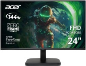 Монитор Acer EK241YP6bi (UM.QE1EE.601) [23.8", IPS, 1920x1080, 144 Гц, 1 мс, HDMI, VGA (D-Sub)]