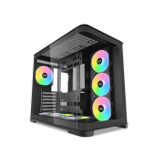 Корпус Sama V60 [Midi Tower, 7×120 мм ARGB, черный]