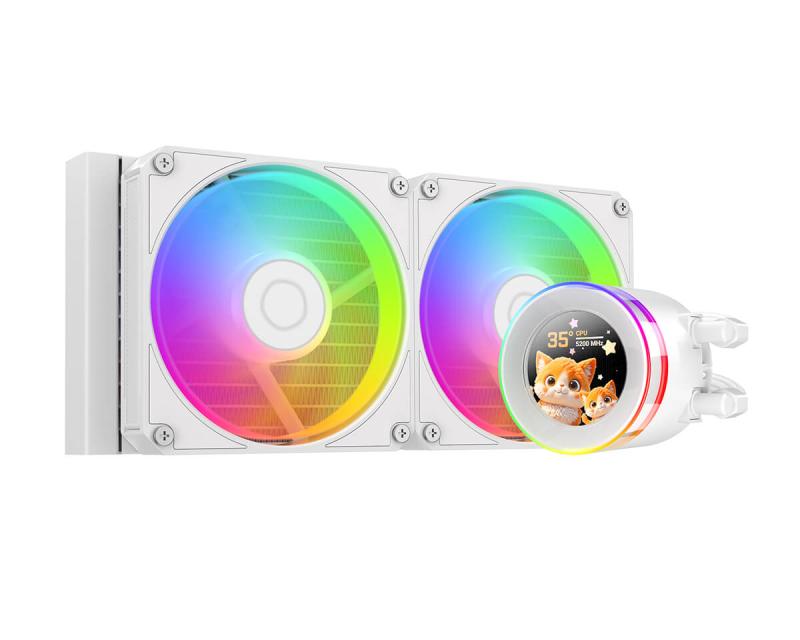Водяное охлаждение для процессора ID-COOLING SL240 V2 WHITE