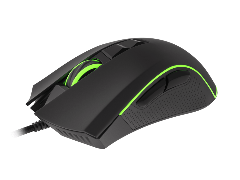 Мышь Genesis KRYPTON 770 [проводная, светодиодная, 12000 dpi, черная]