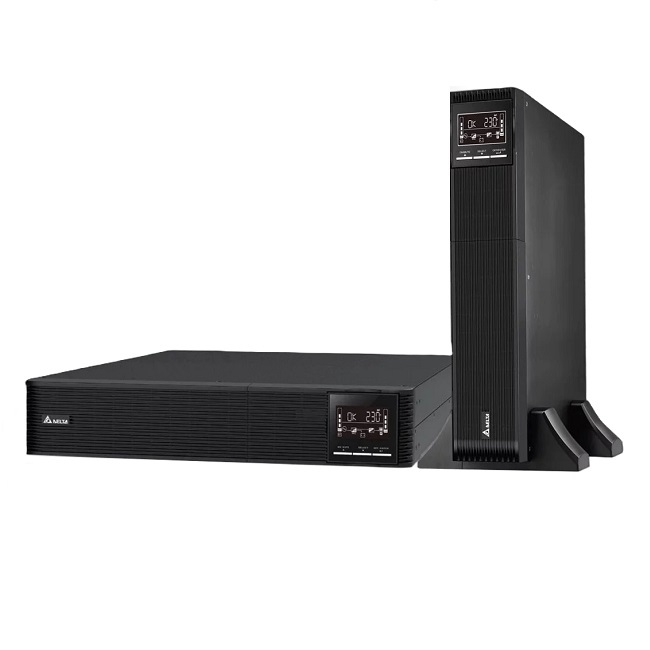 ИБП Delta Electronics RT 3kVA Gen3 S, 230V/50Hz, 1A (default), inbult 6*battery*2sets, 16A AC input socket, 4*10A output socket (IEC C13*4)V ,1*16A outpu (UPA302R2RX0B035)