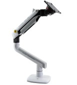 Крепление настольное, North Bayou NB E5 WHITE RGB, 32''-60'', 9-20кг, VESA: 100 