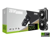 Видеокарта Zotac RTX 5070 TWIN EDGE (ZT-B50700E-10P) [12 ГБ, GDDR7, 192 бит, HDMI, DisplayPort (3 шт)]