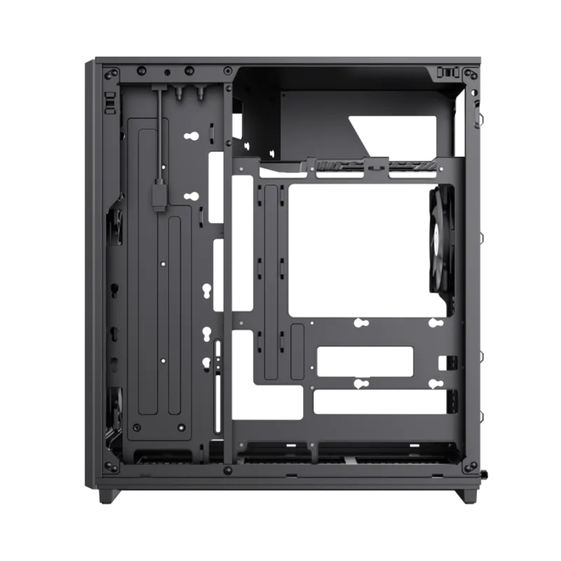 Корпус GameMax F46 BK (1116-4046R0002) [Midi Tower, 3 x 120x120 мм, черный]