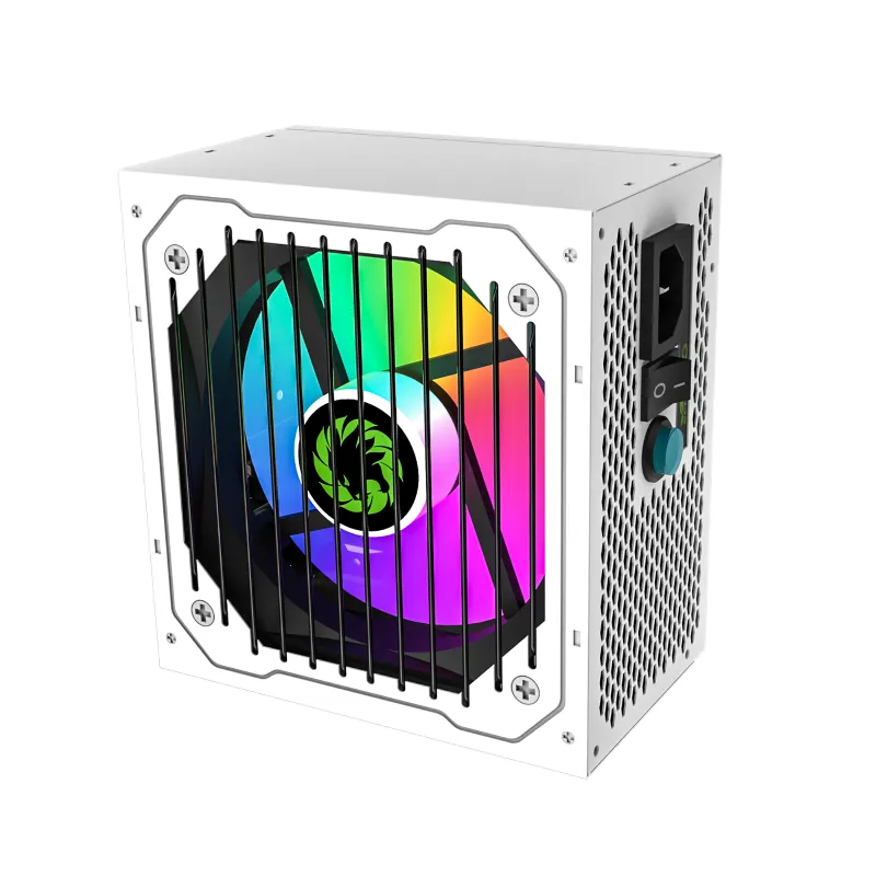 Блок питания GameMax VP-800-RGB-M White [800 Вт, 80 PLUS Bronze, 6x SATA, 2x 6+2 pin PCIe, 1x 4+4 pin CPU, EPS12V, ATX]