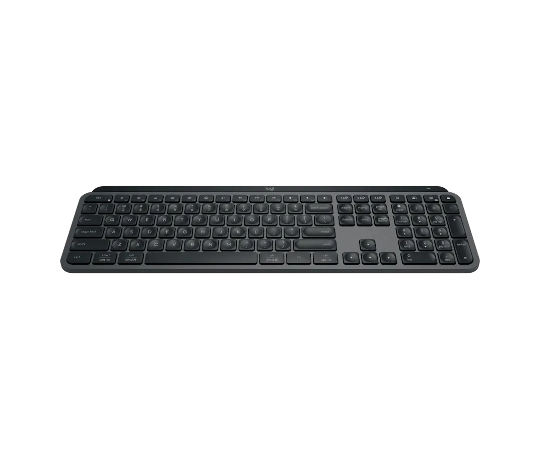 Клавиатура Logitech MX Keys S (920-011587) [мембранная, беспроводная, серая]