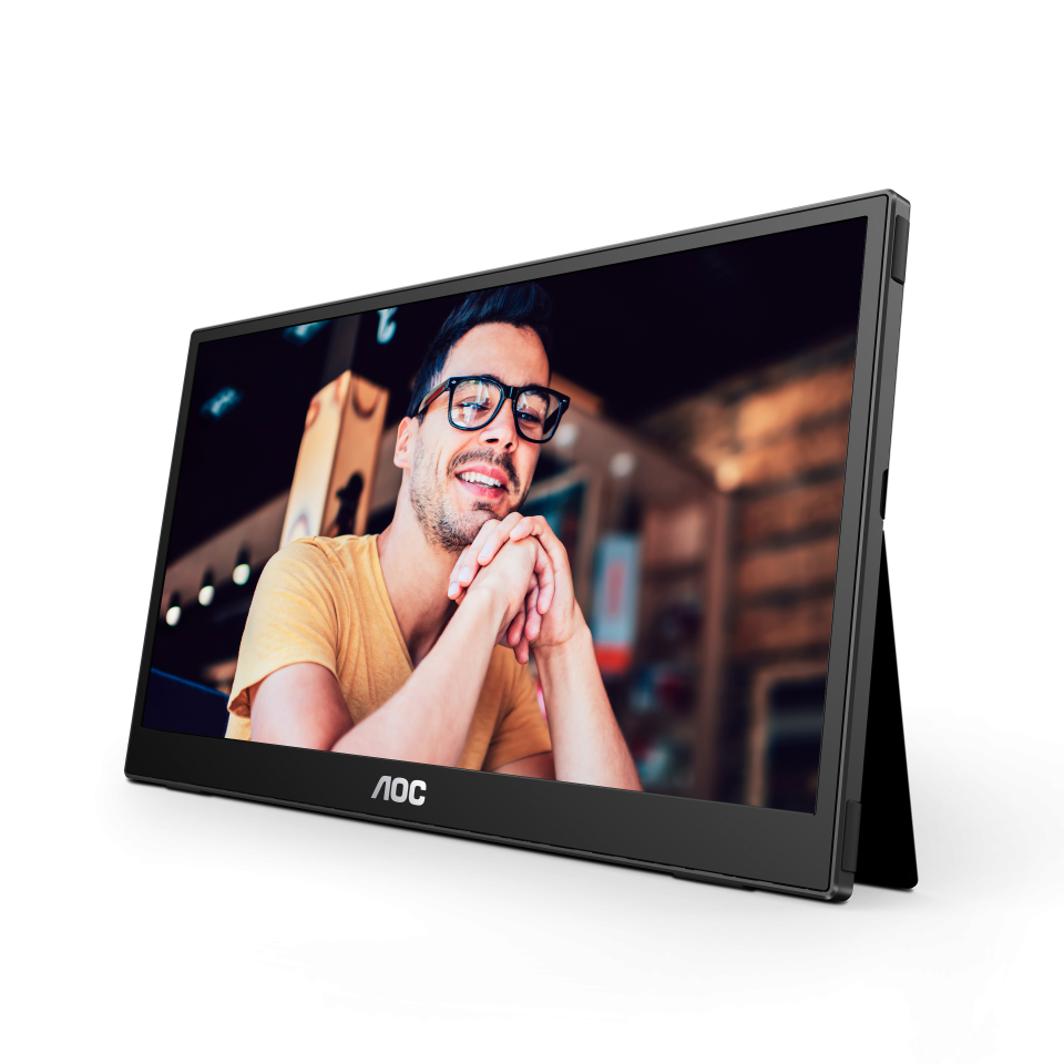 Монитор AOC 16T3EA [15.6", IPS, 1920x1080, 60 Гц, 4 мс, USB Type-C]
