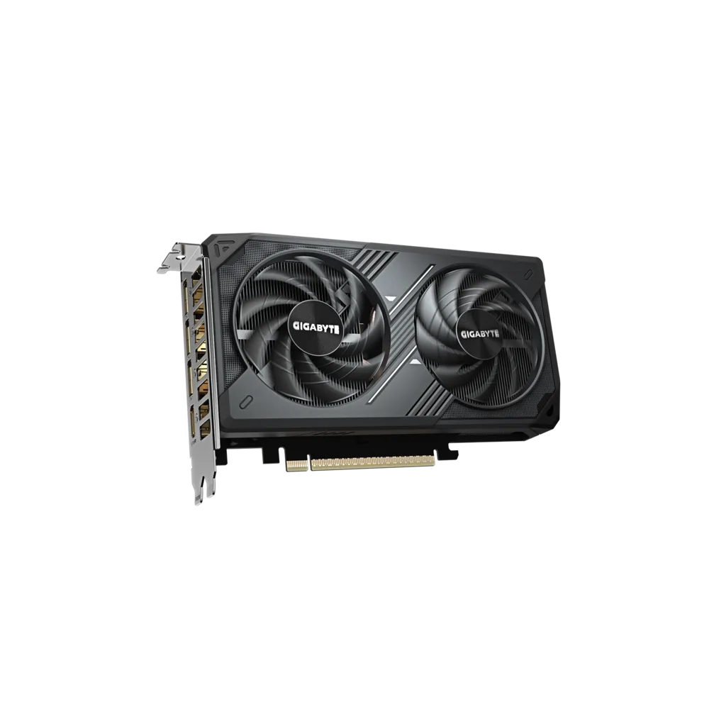 Видеокарта Gigabyte GeForce RTX 5060 WINDFORCE MAX OC 8G (GV-N5060WF2MAX OC-8GD) [8 ГБ, GDDR7, 128 бит, HDMI, DisplayPort (3 шт)]