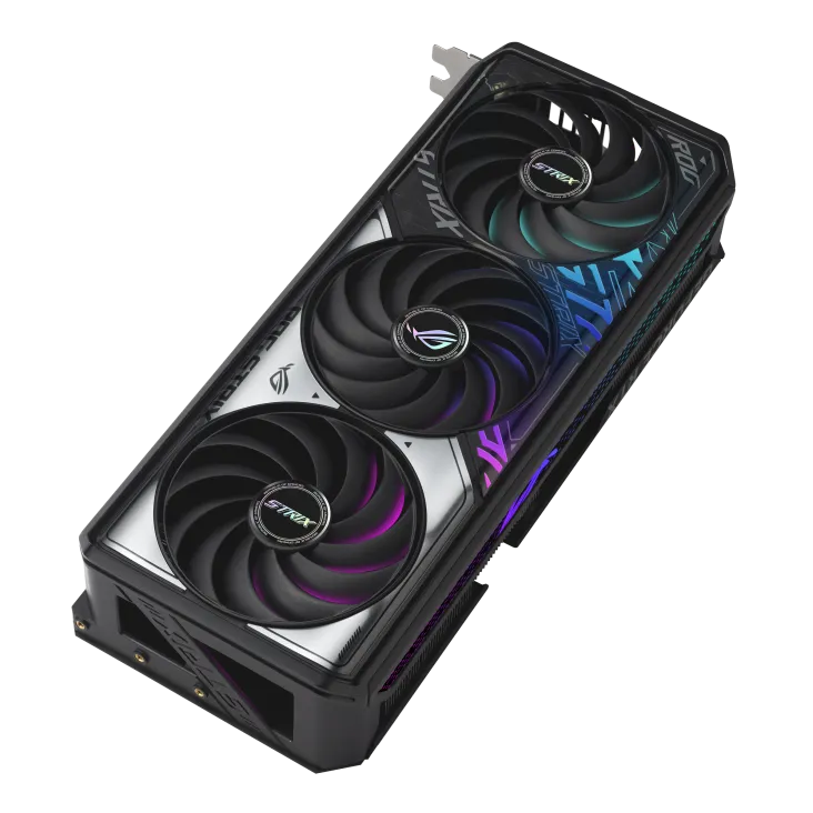 Видеокарта Asus ROG Strix GeForce RTX 5070 12GB GDDR7 OC Edition (ROG-STRIX-RTX5070-O12G-GAMING) [12 ГБ, GDDR7, 192 бит, HDMI (2 шт), DisplayPort (3 шт)]