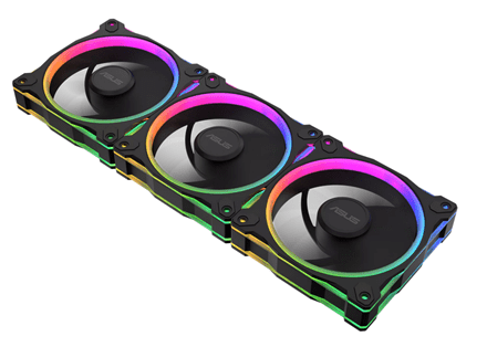 Вентилятор для корпуса ASUS PRIME MR120 FAN ARGB BLACK 3IN1 120x120x28 MR120-1/BK/3 IN 1//