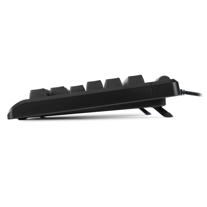 Клавиатура SVEN KB-G8200 [Мембранная, проводная, клавиш - 95, подсветка, черная]
