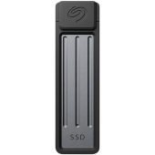 Внешний SSD-накопитель Seagate Ultra Compact (STMX2000400) [2 ТБ, 2.5", USB 3.2 Gen 2 Type C, чтение: 1000 МБ/с, запись: 1000 МБ/с]