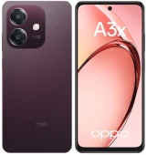 Смартфон OPPO A3x [6.67", 64 ГБ, 4 ГБ, Красный]