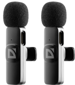 Микрофон петличный Defender Talky-138 wrls (64138) черный