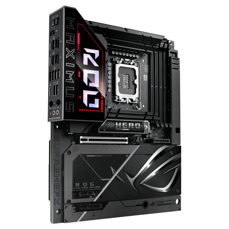 Материнская плата ASUS ROG MAXIMUS Z890 HERO BTF, LGA1851 4xDDR5 4xSATA 6xM.2 HDMI USB-C ATX