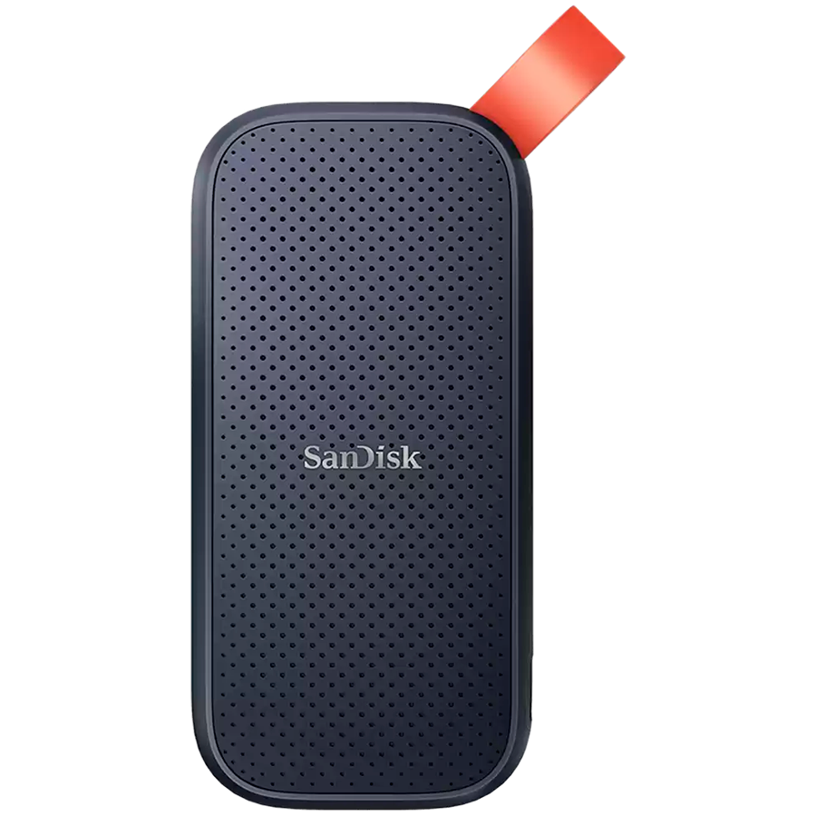 Внешний SSD-накопитель SanDisk Portable SSD (SDSSDE30-2T00-G26) [2 ТБ, USB 3.2 Gen 2 Type C, 800/120 МБ/с]
