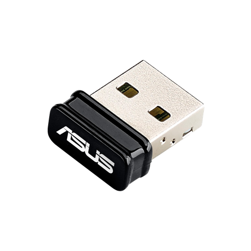 Wi-Fi адаптер ASUS USB-N10 NANO, IEEE 802.11b/g/n,150Mbps,2,4GHz