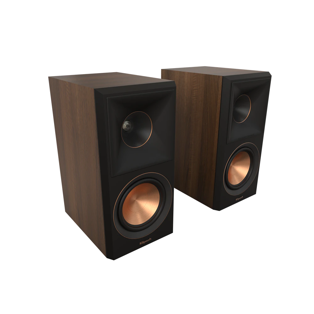 Полочные акустические системы Klipsch Reference Premiere RP-500M II Bookshelf Speakers, Walnut, Pair, Коричневый