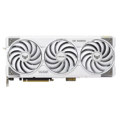 Видеокарта Asus TUF Gaming GeForce RTX 5070 Ti OC (TUF-RTX5070TI-O16G-BTF-WHITE) [16 ГБ, GDDR7, 256 бит, HDMI, DisplayPort (3 шт)]